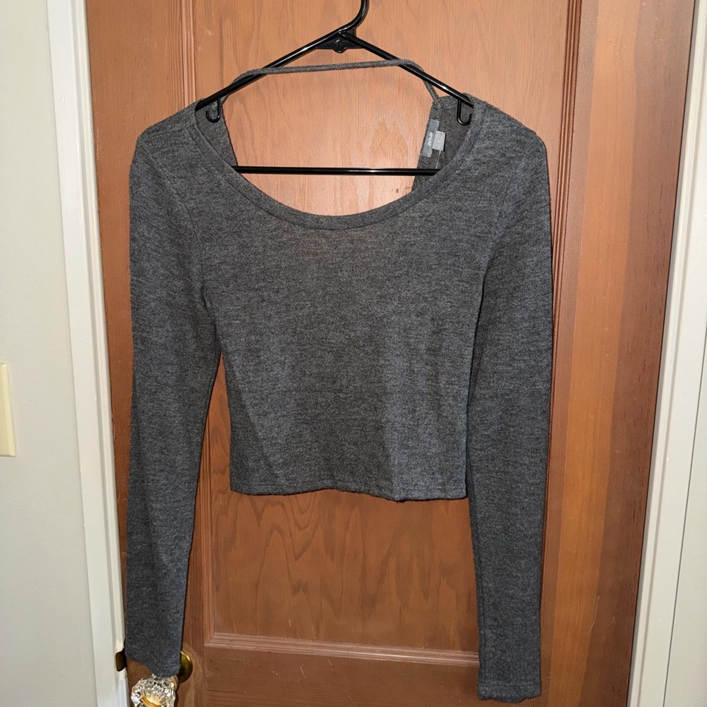 Cropped sweater